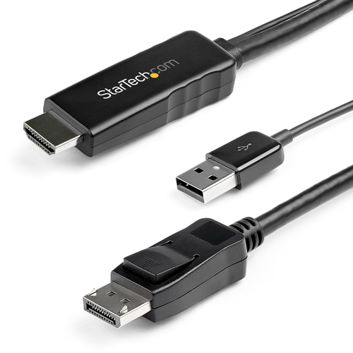 StarTech.com Adaptador de USB a HDMI Doble USB A/C a 2 Pantallas HDMI (1x  4K30Hz 1x 1080p) Dongle Integrado USB-A a C Cable d